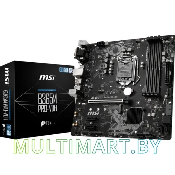 Материнская плата MSI B365M PRO-VDH картинка 6